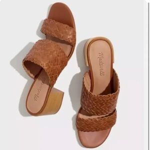 Madewell Braided Chunky Heels
